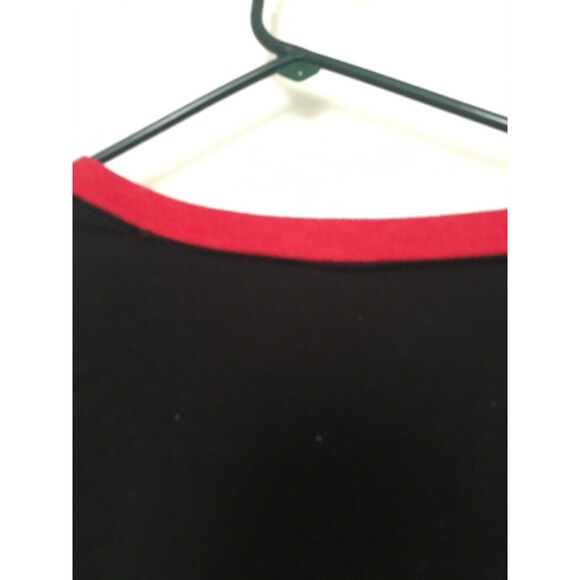 Women's Juniors Sweatshirt Batman Harley Quinn Ringer Size M Multi-Color - Picture 9 of 11